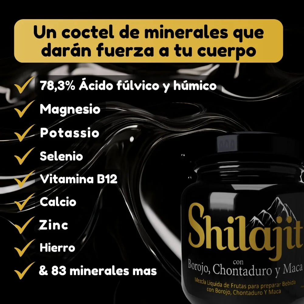 Shilajit Jalea del Himalaya