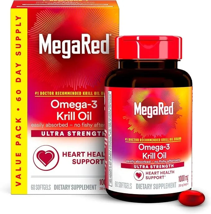 MegaRed Omega-3 Aceite de Krill Ultra Strength