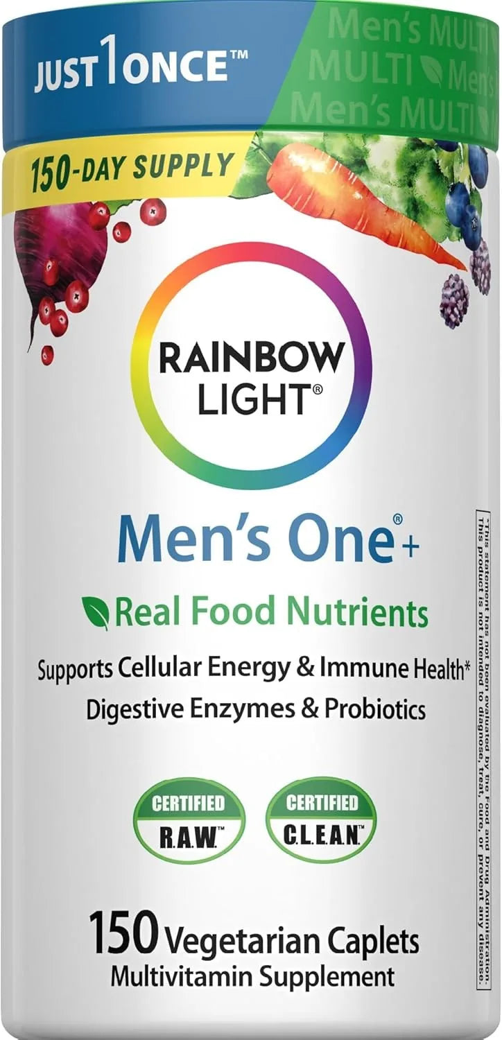 Rainbow Light Men's One+ 150 caplets